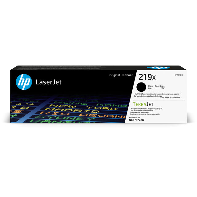HP - Toner cartridge w2190x 219x black