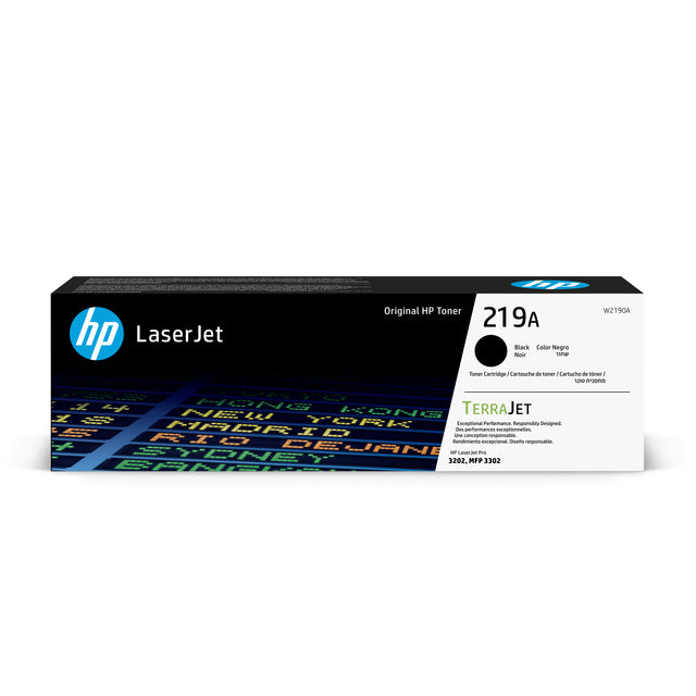 HP - Tonercartridge hp w2190a 219a zwart