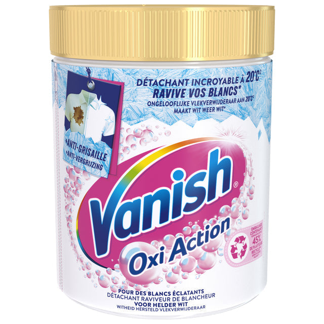 Vanish - Wasbooster  oxi action whitening poeder 940g