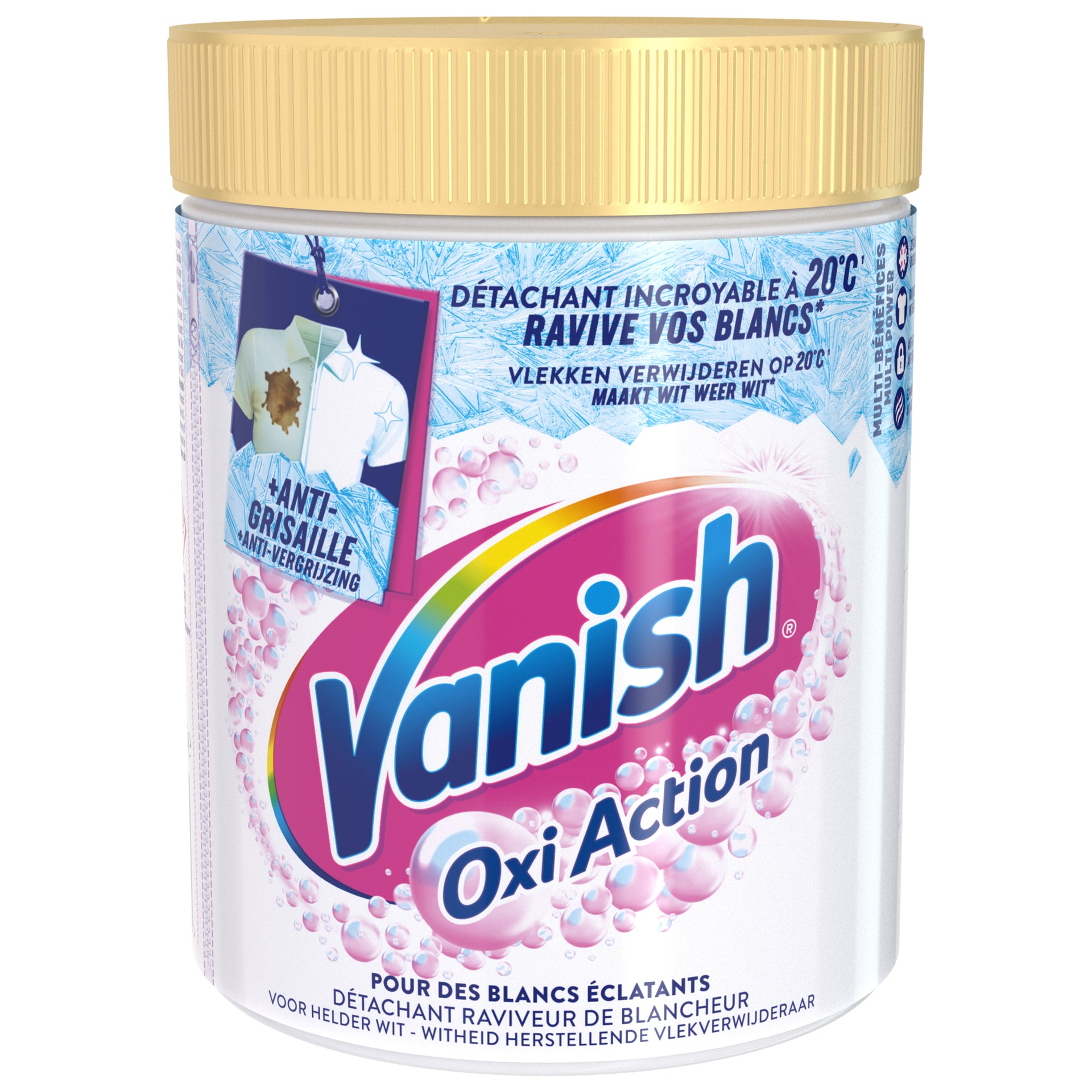 Vanish -  Wasbooster  oxi action whitening poeder 940g