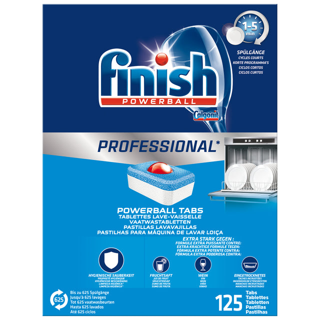 Finish - Vaatwastabletten finish professional tabs 125 st