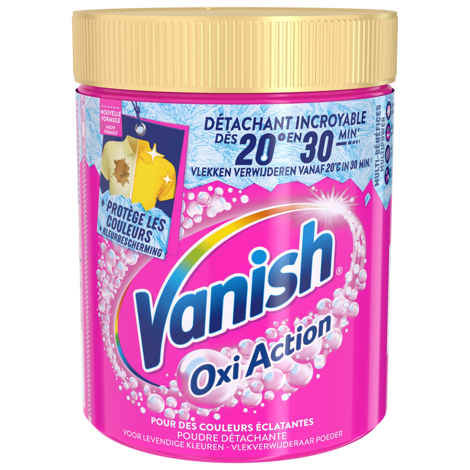 Vanish - Potenciador de lavado Oxi Action en polvo 940g