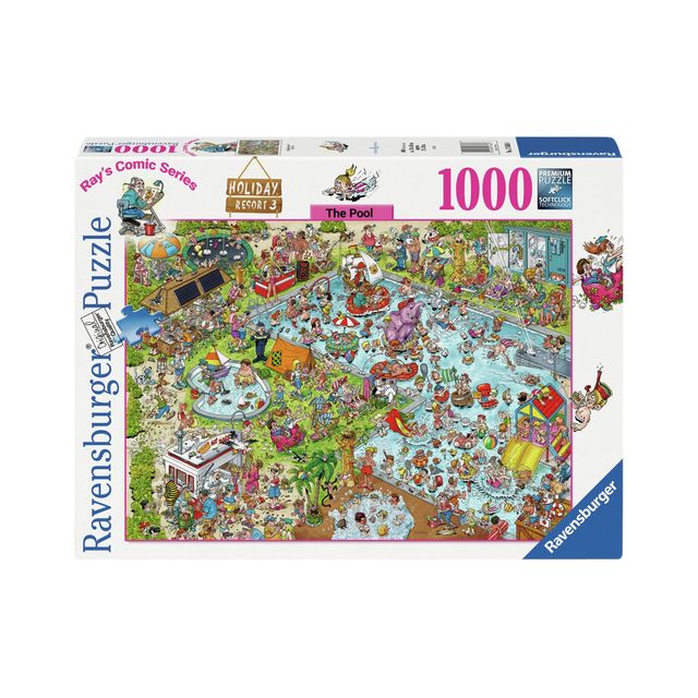 Ravensburger - Puzzle Ray Comics La Piscina parte 3 1000 piezas