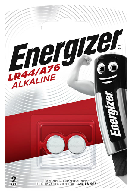 Energizer - Battery button cell 2xLR44 alkaline