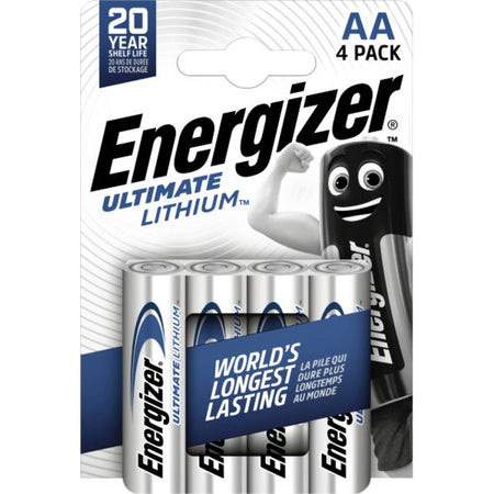 Energizer -  Batterij  e lithium 4x aa