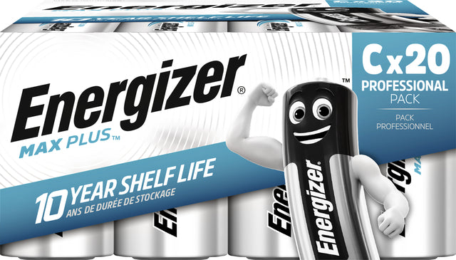 Energizer - Battery Max Plus 20xC alkaline