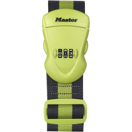 Master Lock -  Kofferriem  cijferslot groen/zwart