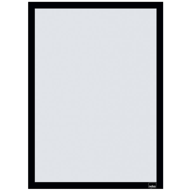 Nobo - Information frame self-adhesive A3 black 2 pieces
