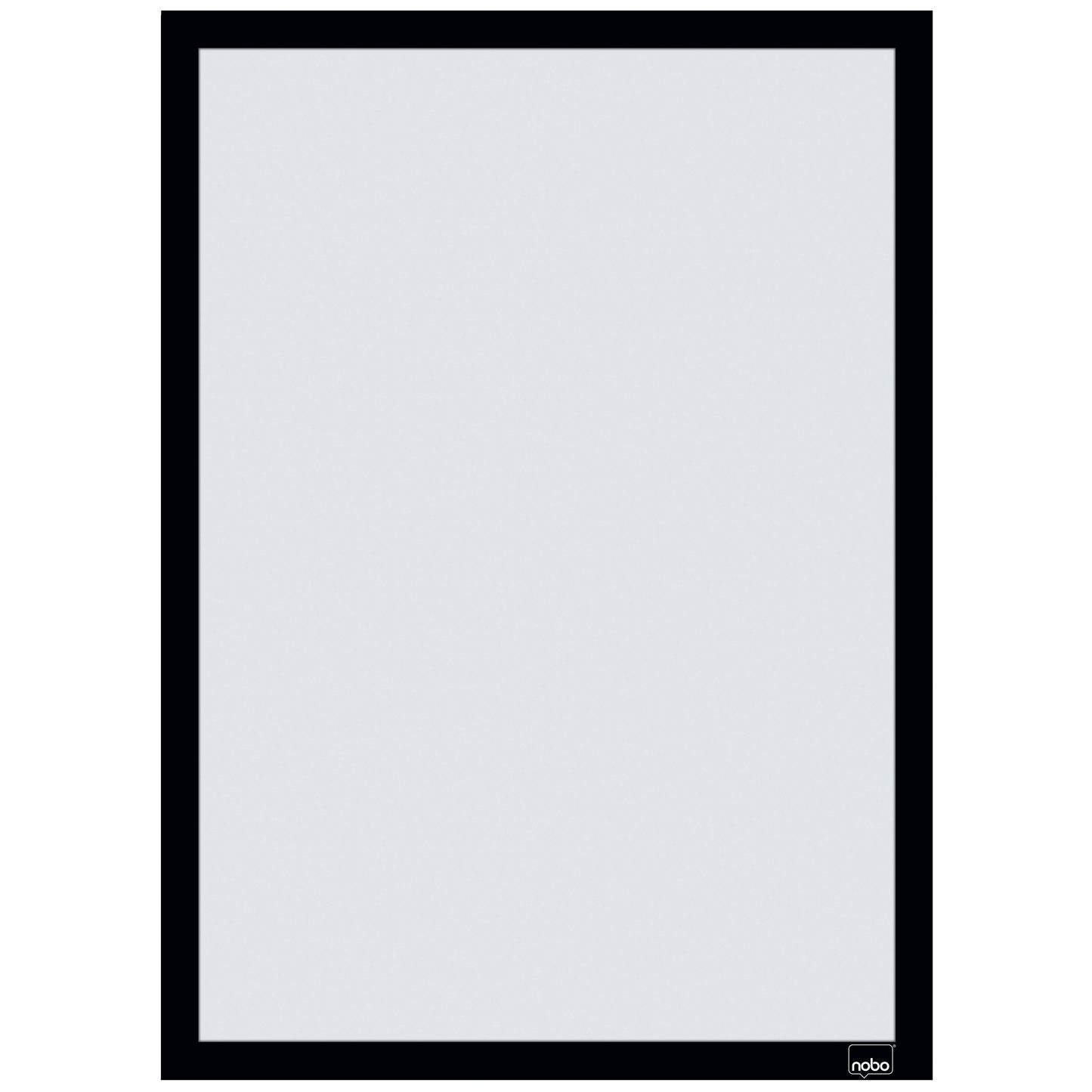 Nobo - Cornice informativa autoadesiva A3 nera 2 pezzi