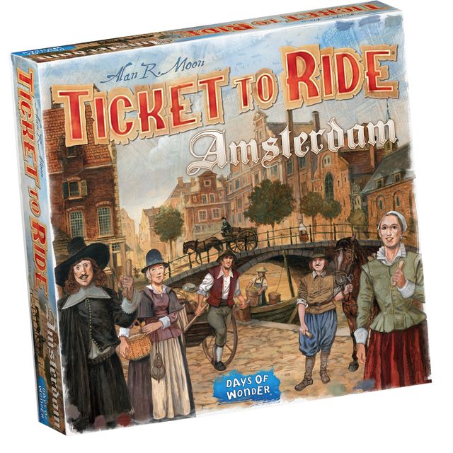 Asmodee -  Spel ticket to ride amsterdam nl