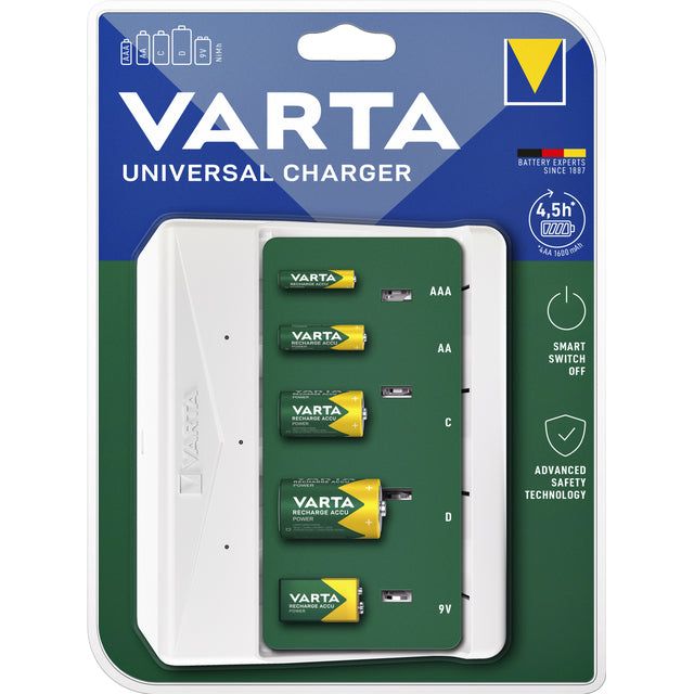 Varta - Batterij oplader universal | 3 stuks