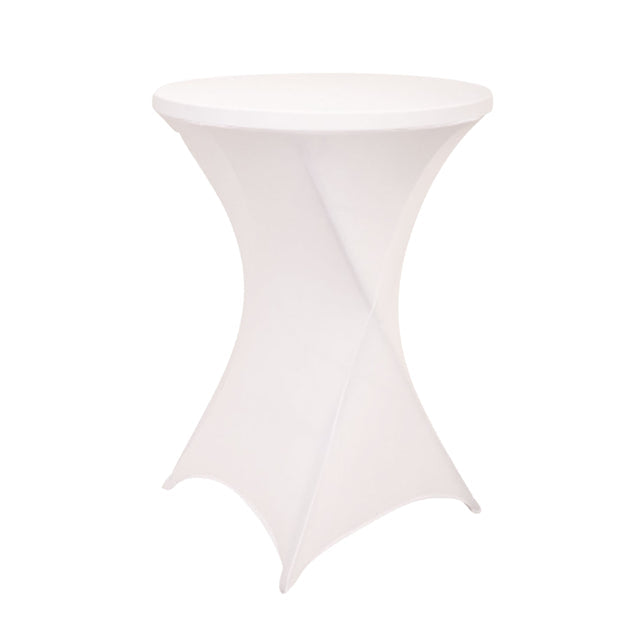 Brasq - jupe de table Brasq pour la table debout 80 cm blanc