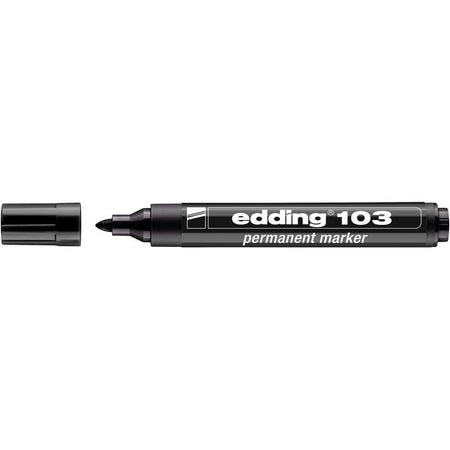 Edding - Feutre 103 rond moyen noir