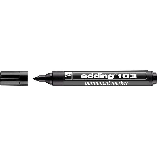 Edding - Viltstift edding 103 rond m zwart