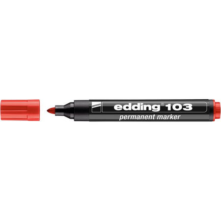 Edding - Feutre 103 rond moyen rouge