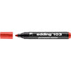 Edding - Rotulador 103 redondo medio rojo