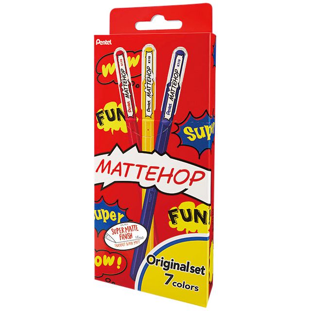 Pentel - Gelschrijver  k110 mattehop fun origin m ass