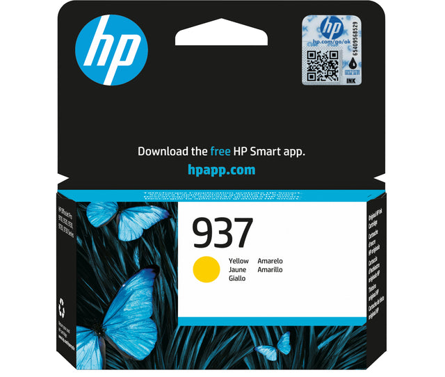 HP - Cartuccia d'inchiostro 4s6w4ne 937 giallo