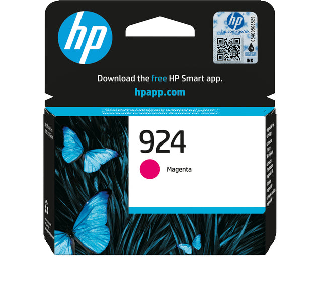HP -  Inktcartridge  4k0u4ne 924 rood
