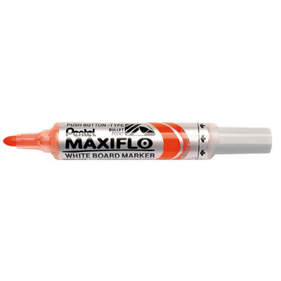 Pentel -  Whiteboardmarker  mwl5m 3mm oranje | 12 stuks