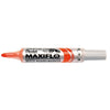 Pentel -  Whiteboardmarker MWL5M Maxiflo rond 3mm oranje
