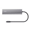 Trust - Hub USB-C Halyx 5 puertos 25136