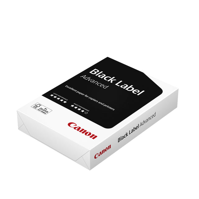 Canon - Copier papier noir étiquette avancée A4 80gr blanche