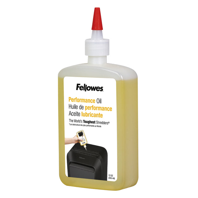 Fellowes - olie voor papiervernietigers, eco, flacon van 350 ml