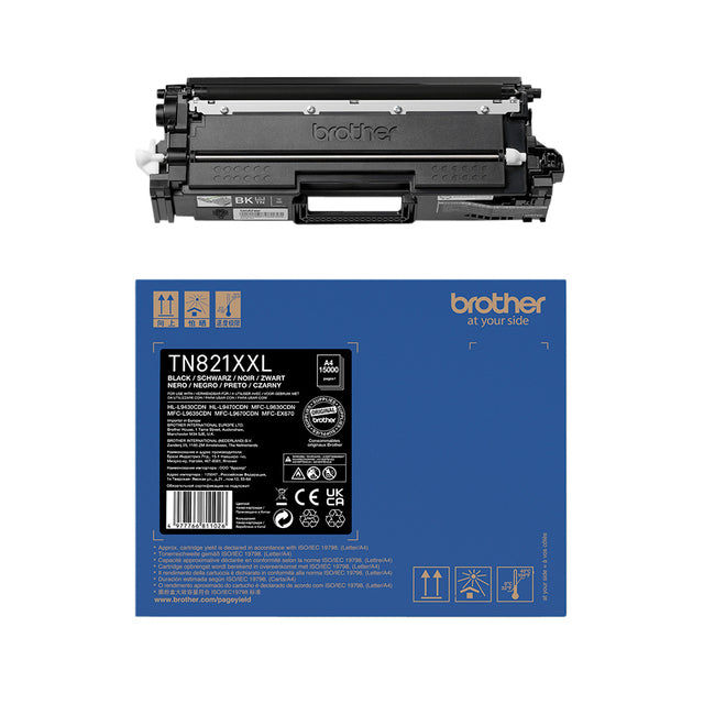 Frère - Toner Brother TN -821XXLBK Black | 1 pièce