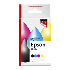 Quantore - Cartuccia d'inchiostro alternativa per 604XL T10H94 nero + 3 colori