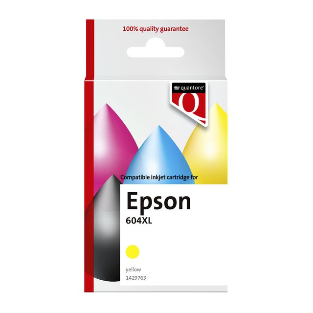 Quantore - Alternative aux cartouches d'encre pour 604XL T10H44 jaune