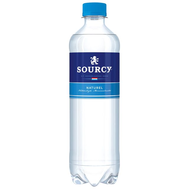 Sourcy - eau bleu petfless 500 ml | Ompoot une bouteille x 500 millilitres