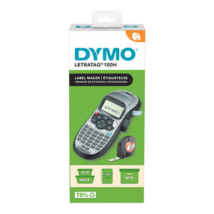 Dymo -  Labelprinter  lt 100h abc 12mm special zilver