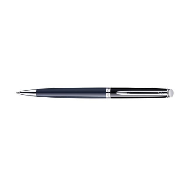 Waterman - Penna a sfera Hémisphère Color Blocking nera e blu CT media