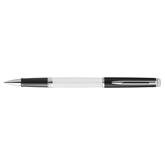 Waterman - Rollerpen Hemisp -Farbblock CT F SW -WT