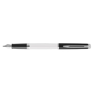 Waterman - Fountain pen Hémisphère Color Blocking black and white CT medium