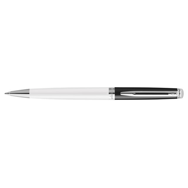 Waterman - Penna a sfera Hémisphère Color Blocking CT media in bianco e nero