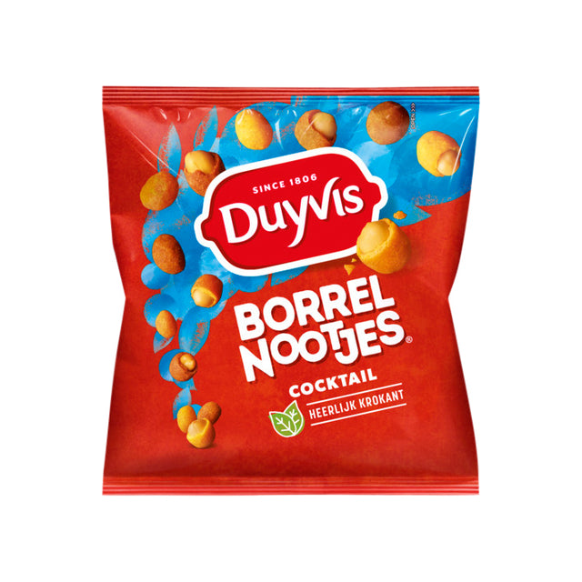 Duyvis - Borrelnootjes duyvis cocktail zak 275gr | 8 stuks