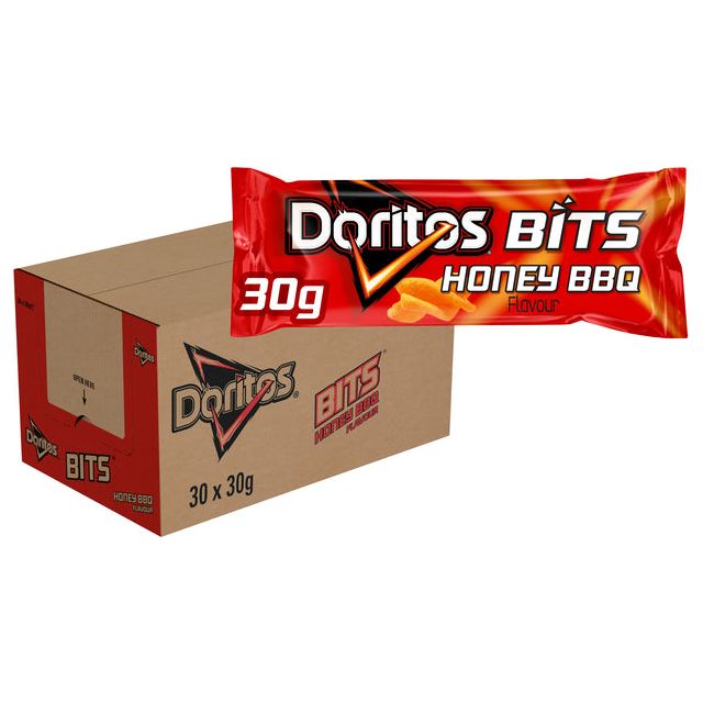 Doritos - Chips Doritos Bits Twités Honey BBQ Sac 30gr | Ompoot une base de 30 grammes de base