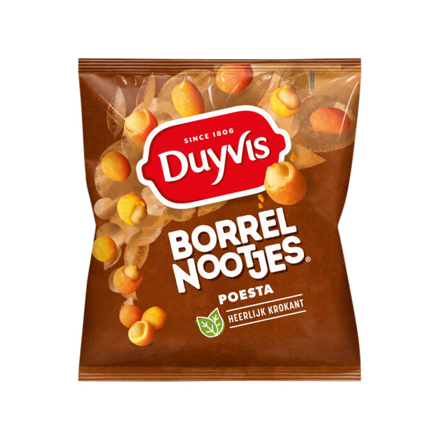 Duyvis - Borrelnutjes Duyvis Poesta Zak 275gr