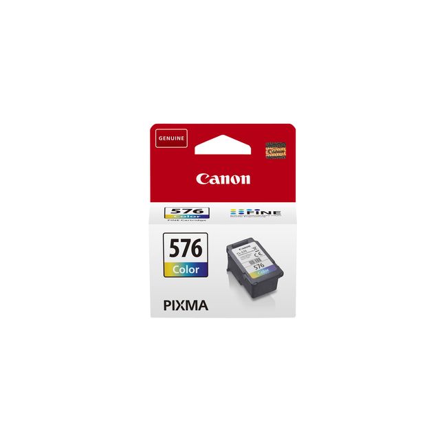 CANON -  CL-576 inktcartridge 1 stuk(s) Origineel Normaal rendement Cyaan, Magenta, Geel