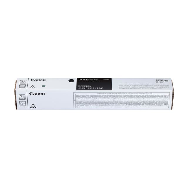 Canon - Tonercartridge canon c-exv 67 zwart