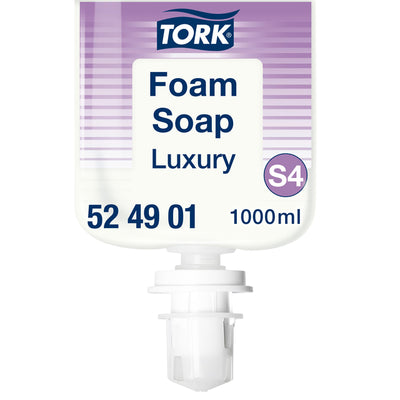 Tork - Jabón de manos S4 espuma 1000ml lujo 524901