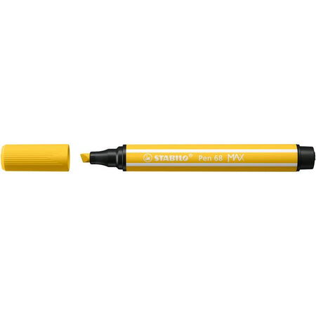 Stabilo - Feutre Stylo 68/44 Max jaune | 5 pièces