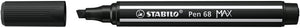 Stabilo - Pennarello 68/46 Max nero | 5 pezzi