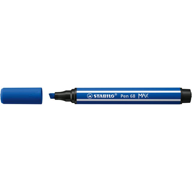 Stabilo - Felt -tip Pen 68/32 Max Bleu foncé | 5 pièces