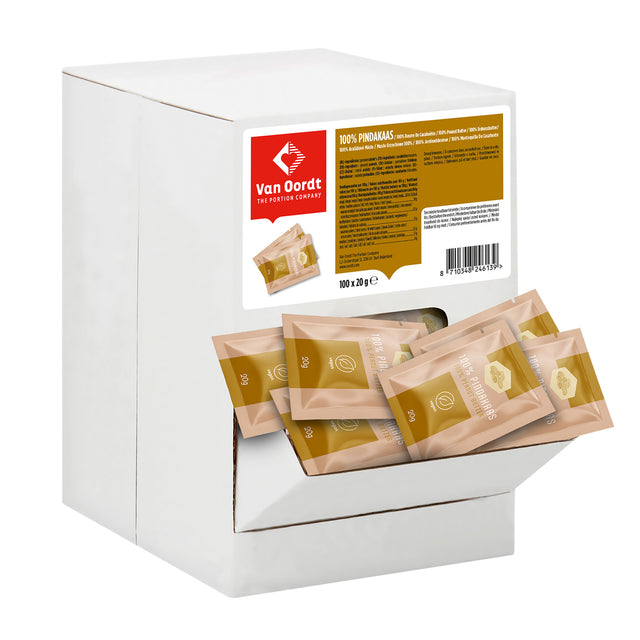 Van Oordt - Burro di arachidi 100% 100x20 grammi