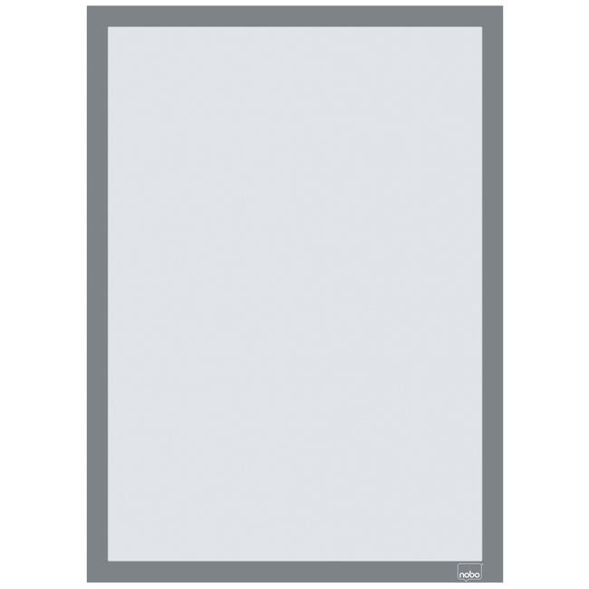 Nobo - Info frame self-adhesive A3 silver 2 pieces