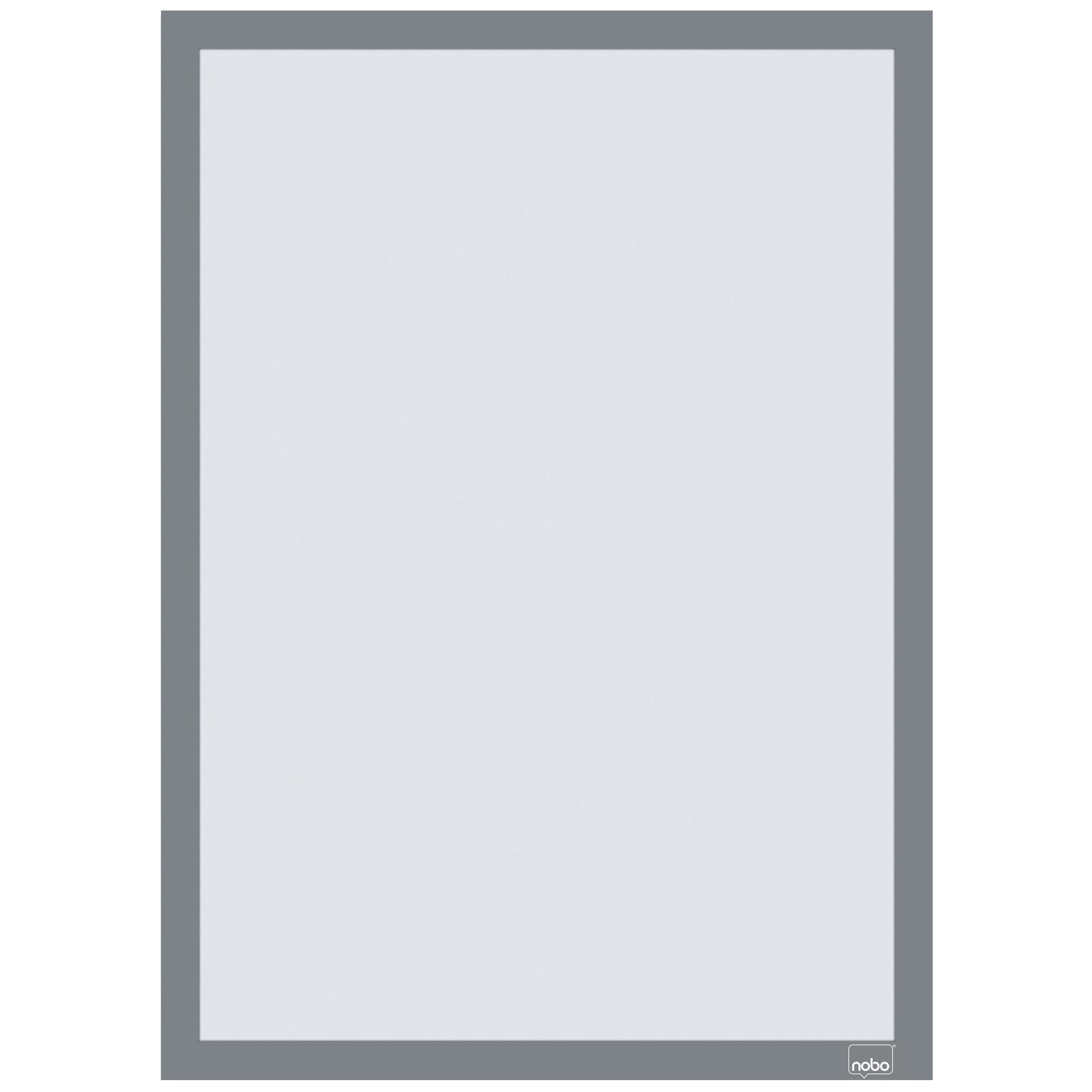 Nobo - Cornice informativa autoadesiva A3 argento 2 pezzi