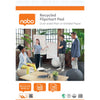 Nobo - Papel rotafolio reciclado 58x81cm doble cara en blanco 50 hojas